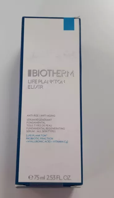 Biotherm Life Plankton Élixir Sérum Régénérant Fondamental 75 ml anti age /EBPL