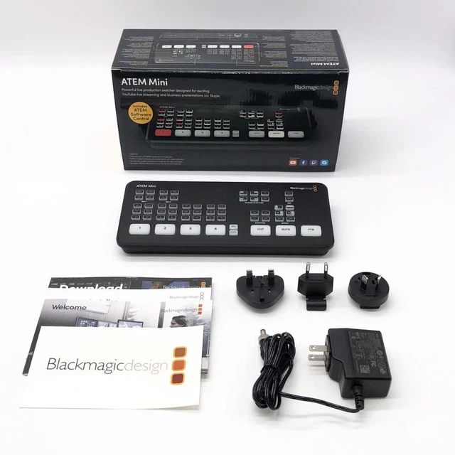 Blackmagic Design ATEM Mini Pro HDMI Live Stream Switcher 【Near Mint in BOX】