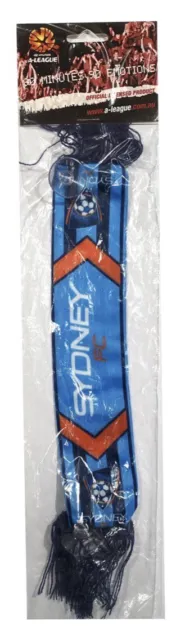 Sydney Fc A-League Official Licensed Mini Scarf Brand New
