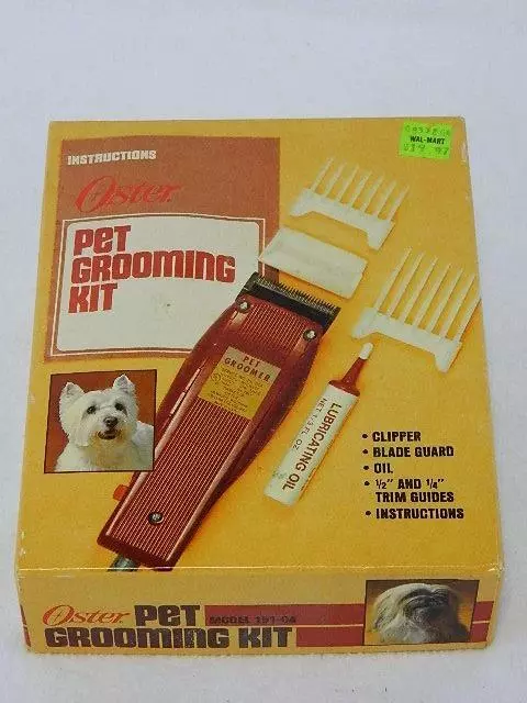 Oster Professional Pet Grooming Trimmers Electric Dog Hair Clippers 151-04A Box