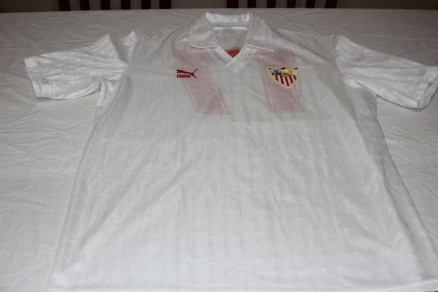 Maillot Officiel Sevilla FC Joma Taille M (Occasion, Voir Défauts)