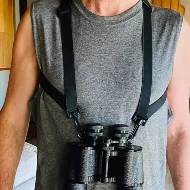 Optics Binocular Harness Strap Adjustable Stretchy Camera Body Chest Harness AU