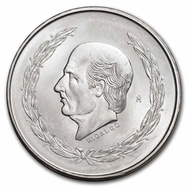 1951 Mexico Silver 5 Pesos Hidalgo BU - SKU#234379
