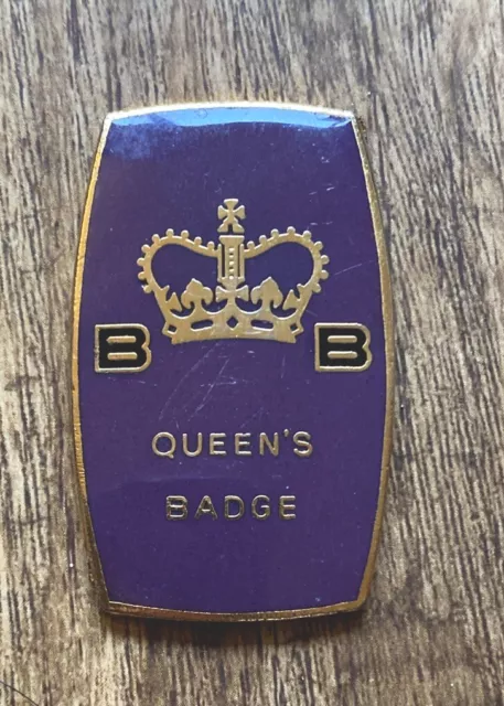 Boys Brigade Queens Badge