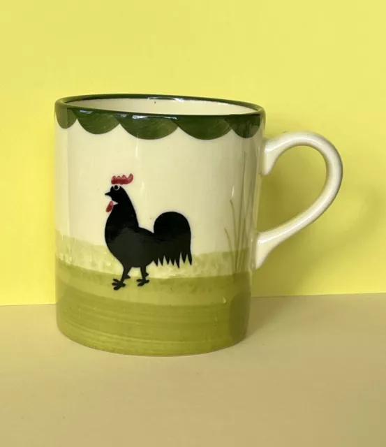 Hahn und Henne Zeller Keramik Henkeltasse