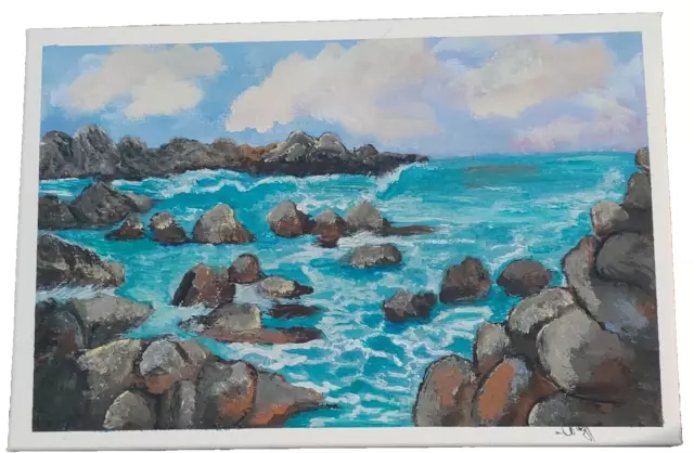 Quadro dipinto a mano su tela