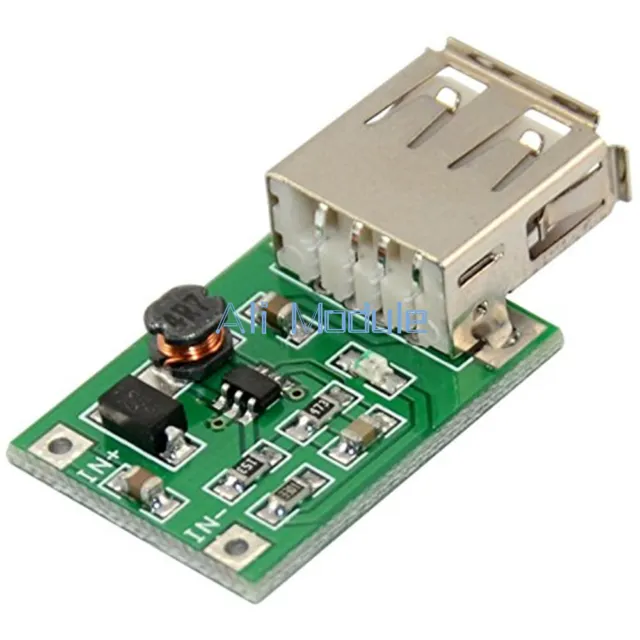 2PCS DC-DC 0.9-5V to  600MA 5V Converter Step-Up Boost Power USB Charger Module