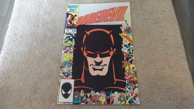 Daredevil Vol: 1 # 236  The 25th Anniversary Marvel Comics Nov 1986