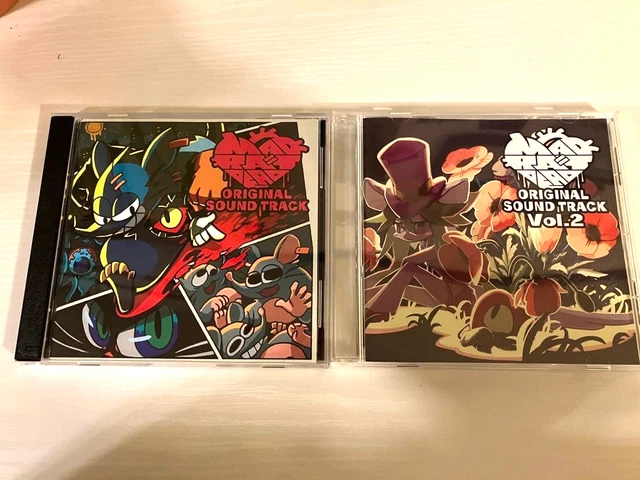 MAD RAT DEAD Vol.1 & Vol.2 Soundtrack CD Set Japan OST USED