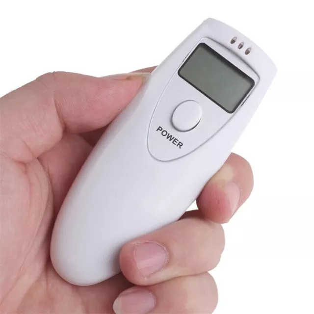 Professional Digital Alcohol Breath LCD Diaplay Breathalyzer Tester Detector Set