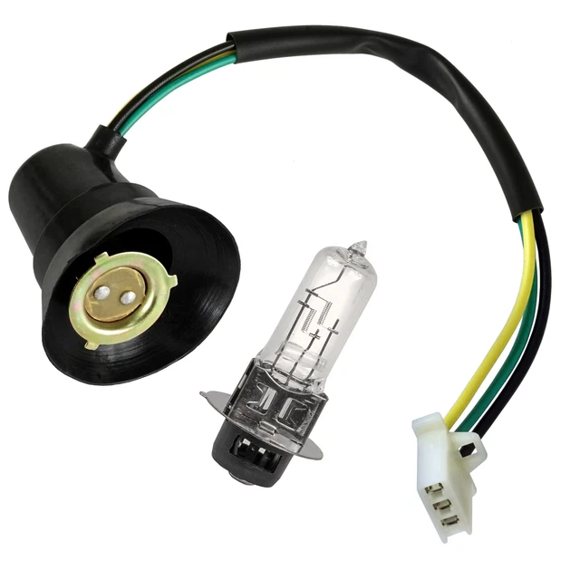 Prise Phare H4 Pour Ampoules Voiture - Connecteur Femelle H4 HB2 9003 P43t, 6-24V