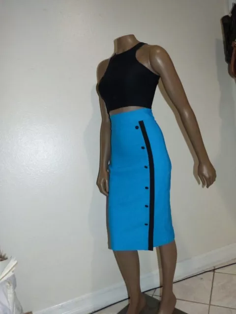 Rock Steady Rockabilly Pin Up Pencil Skirt Sz M