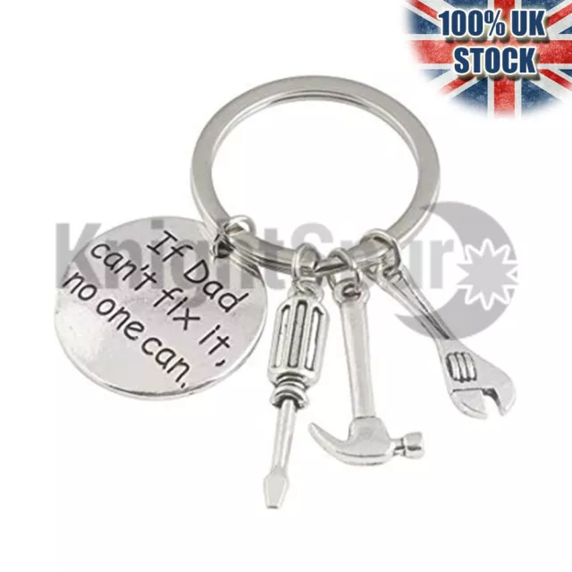 Dad Can Fix IT Key Chain - Lovely Gift Stocking Filler to any Daddy DAD DIY