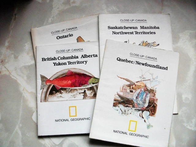 Vintage National Geographic Maps