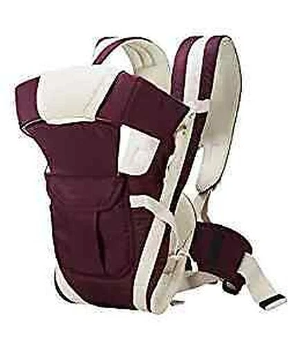 Adjustable Baby Carrier Cum Kangaroo Back Bag / Front Door for Baby Safety
