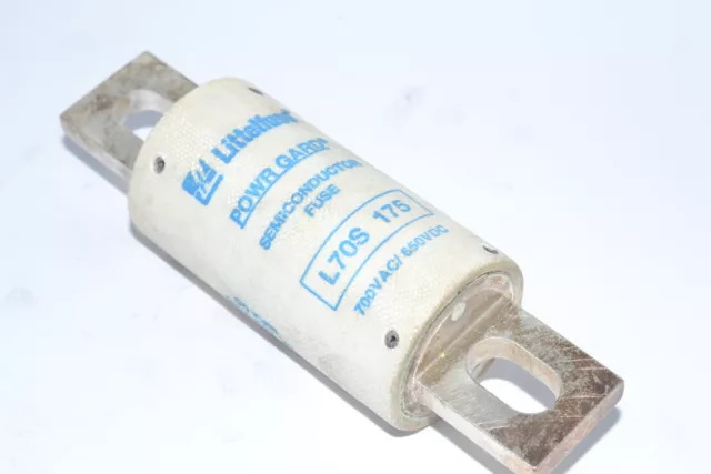 Littelfuse L70S-175 Powr-Gard High-Speed Fuse, 700Vac, 650Vdc, 175A