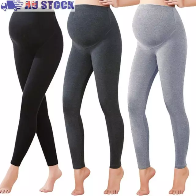 High Waist Maternity Fabric Slim Leggings Pregnancy Yoga Pants Pregnant Women