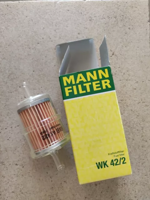 MANN-FILTER Original Kraftstofffilter WK 42/2 Leitungsfilter Kraftstofffilter