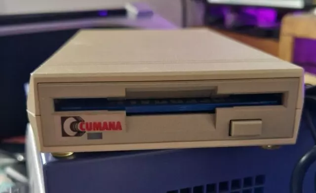 CUMANA External 3.5" Floppy Disk Drive for AMIGA