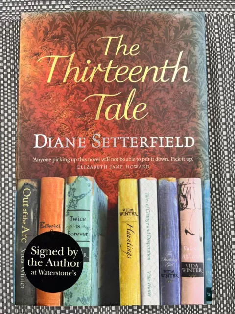 THE THIRTEENTH TALE by DIANE SETTERFIELD - signed by the author (SB2659)