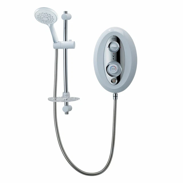 TRITON TOPAZ T80SI 9.5 kW ELECTRIC SHOWER WHITE/CHROME SP8149SI **FOR