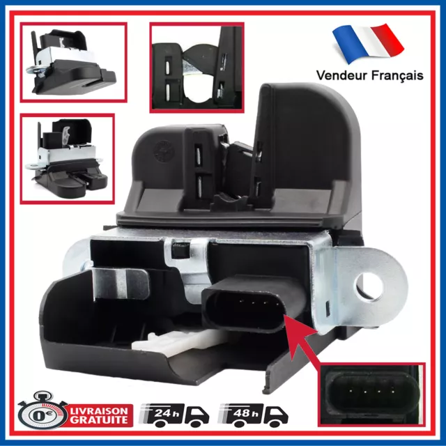 Serrure Electrique Coffre Hayon pour Passat B6 B7 Polo 6R Tiguan 5N 1T0827505