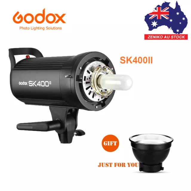 Godox SK400II 400W 2.4G Studio Flash Strobe Head Monolight For Canon Nikon Sony