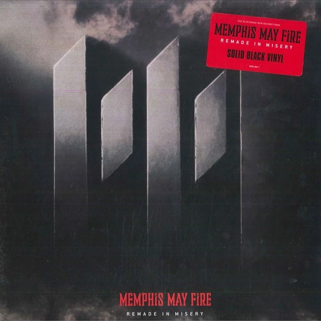LP MEMPHIS MAY FIRE Remade In Misery RISE4861 Rise Records