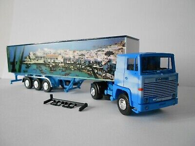 Camion porteur avec remorque ASG HERPA 1/87 SCANIA 141 6x4 Herpa HER312585 