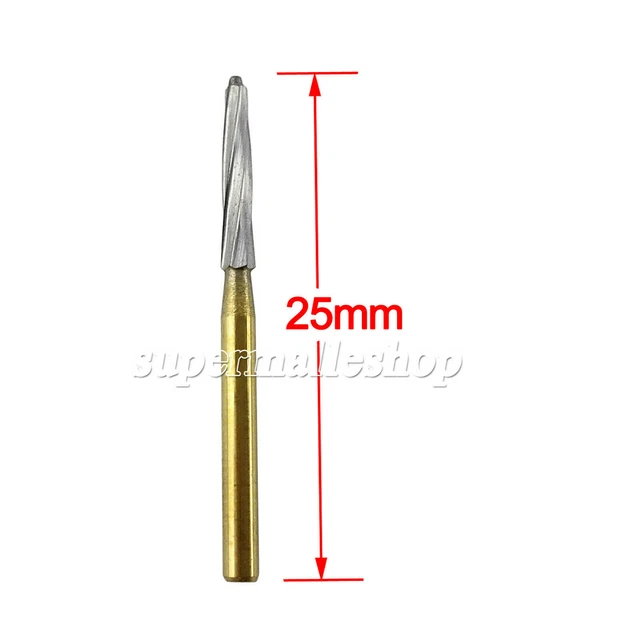 6Pcs/Pack Dental FG Burs Endo-Z 25mm Endodontic Tungsten Carbide