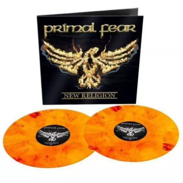 Primal Fear - New Religion (Ltd. Ed. 2020 2LP Orange/Red Marbled Vinyl gatefold