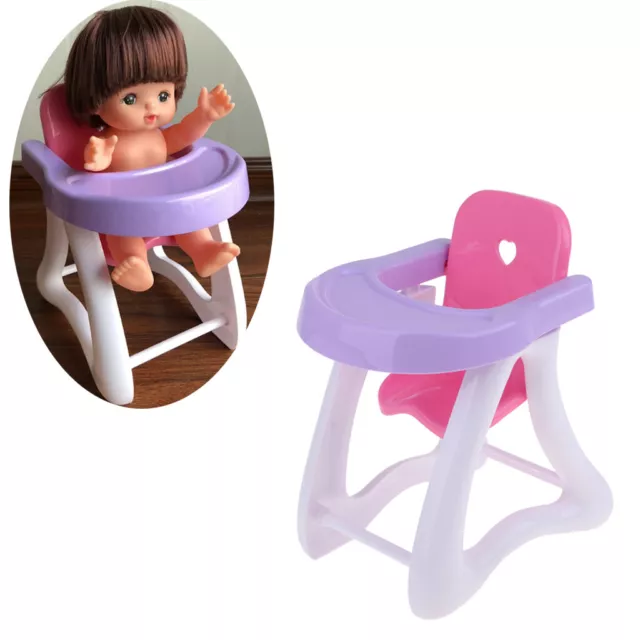 Chaise de salle à manger de meubles de semblant de jeu amusant de bébé pour