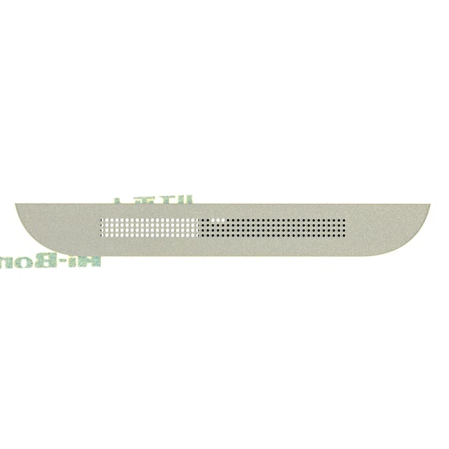 Original HTC One M8 Avant Boîtier Étui Badge Métal Plaque Dessous, Argent