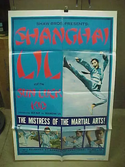 SHANGHAI LIL AND THE SUN LUCK KID orig 1-sh [Shaw Bros]