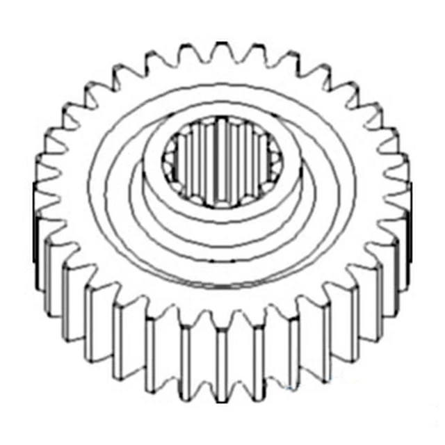 381506R1 New PTO Drive Gear Fits Case-IH Tractor Models 986 966 886 856 +