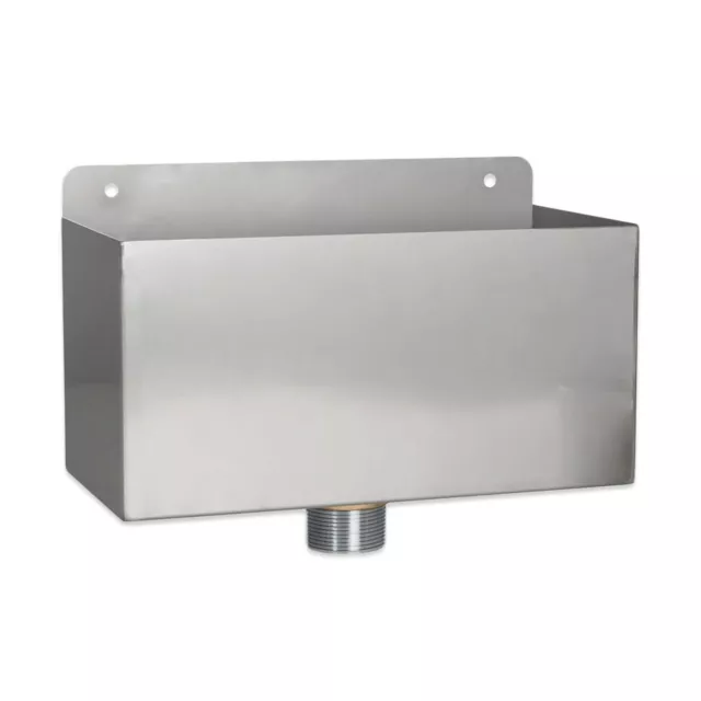 Stainless Steel Tundish Wall Mount Hopper For Combi Oven Drain Large Tun Dish