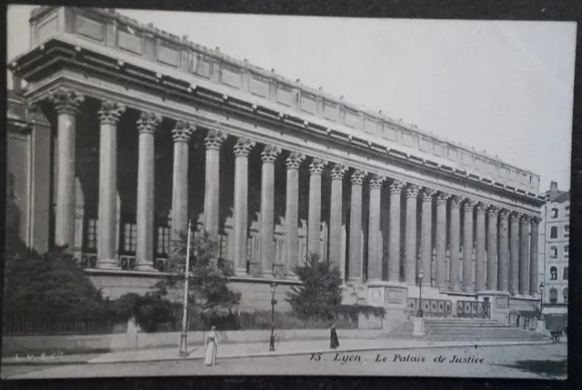 Cpa Lyon. Le Palais de Justice