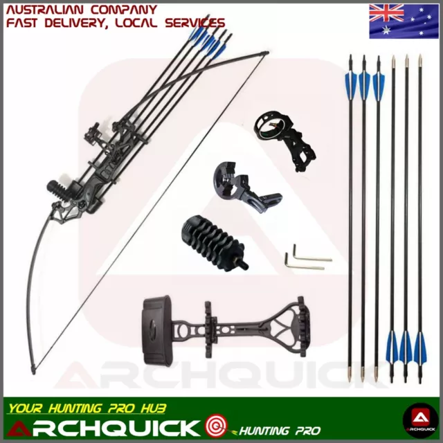 New Archery Longbow Set Take down 56 Inch Target & Hunting 30/40/50lbs Class Kit