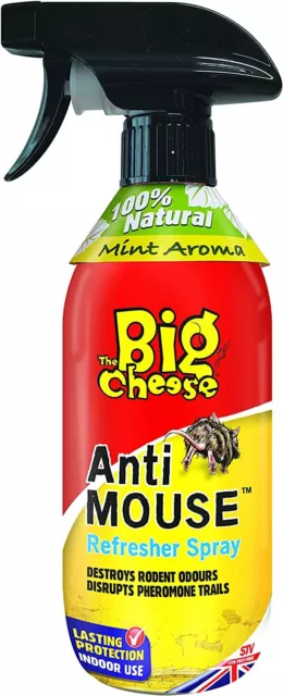 The Big Cheese Home Caravan Anti Mouse Refresher Spray - 500ml  STV405