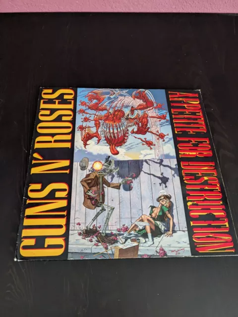 Guns N' Roses Appetite for destruction LP - 1987