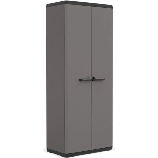 KETER ARMOIRE UTILITAIRE PIU, Gris / Noir, 68 x 39 x 166 cm EUR 148
