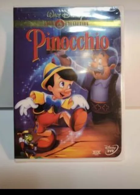 Pinocchio Gold collection (DVD, 1999, Limited Issue) Walt Disney.