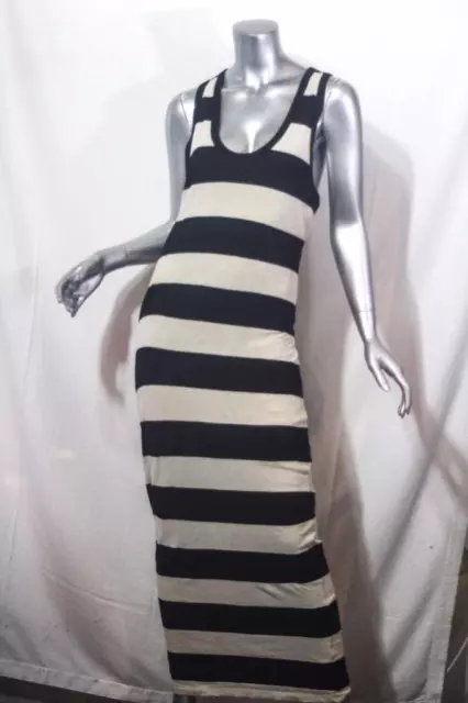 Womans JAMES PERSE Long Sleeveless Cotton Maxi Dress Size 3