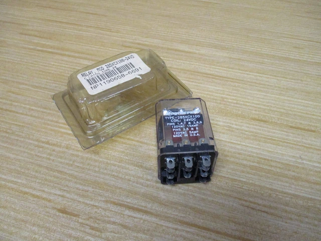 Magnecraft 285XCX100-24VDC Relay 285XCX100