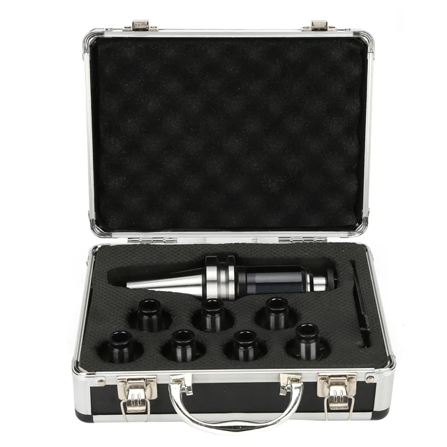 Tapping Chuck Fast Change Tap Holder Kit BT40‑GT12‑7PCS For Drilling Machine