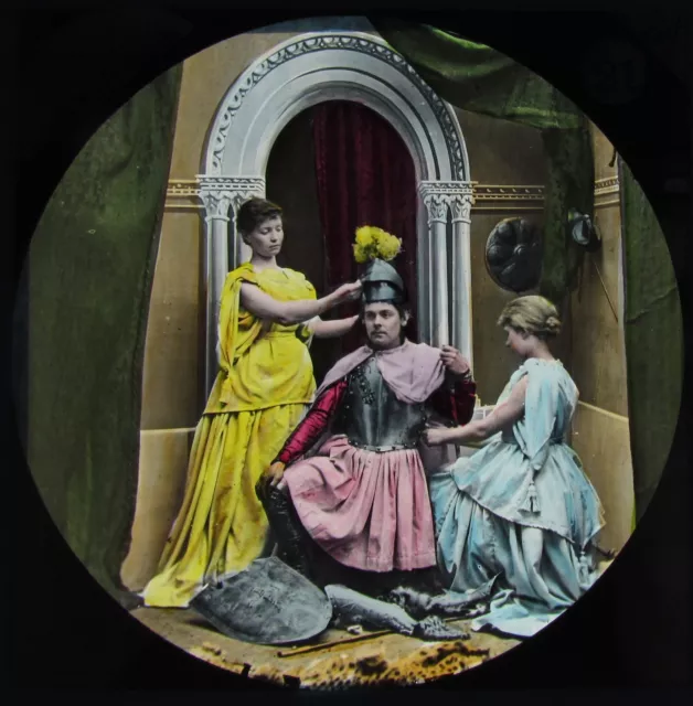 Glass Magic Lantern Slide PILGRIMS PROGRESS NO21 C1890 PHOTO JOHN BUNYAN STORY