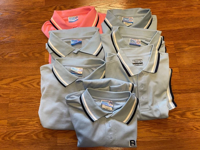 7  Softball / Baseball Umpire Shirts / Honig's / ASA / L / XL