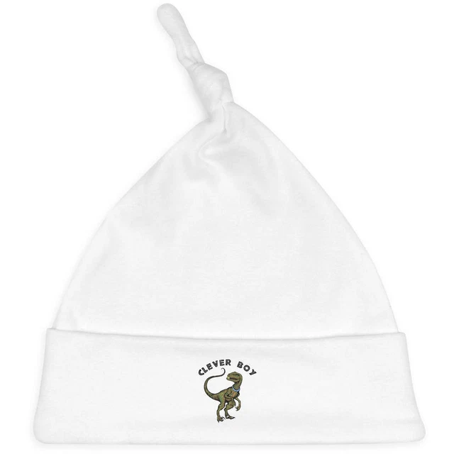 'Clever Boy Dinosaur' Baby Beanie Hat (BH00021954)