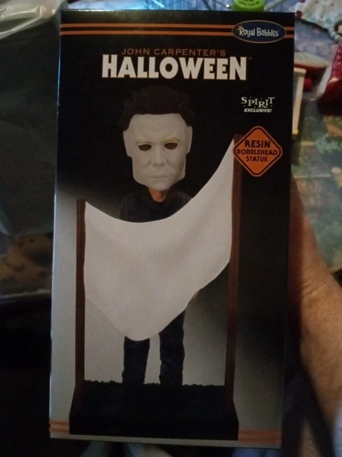 Halloween Michael Myers Sheets Royal Bobbles Bobblehead Statue Spirit Exclusive