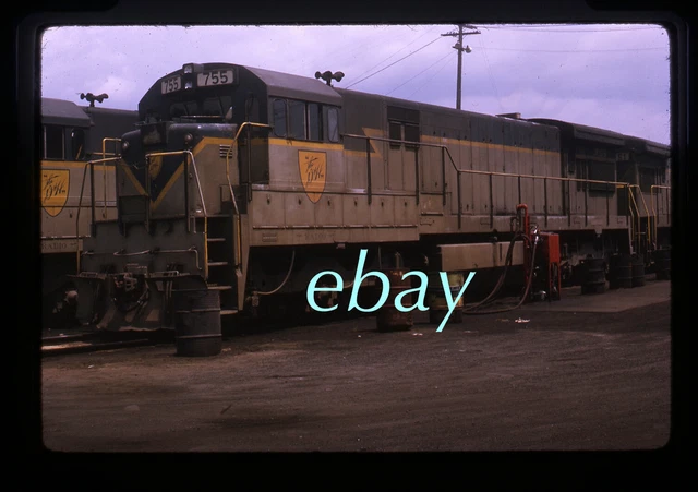 Orig Slide Delaware & Hudson D&H #755 U33C 1973